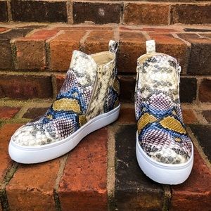 Snakeskin Sneakers